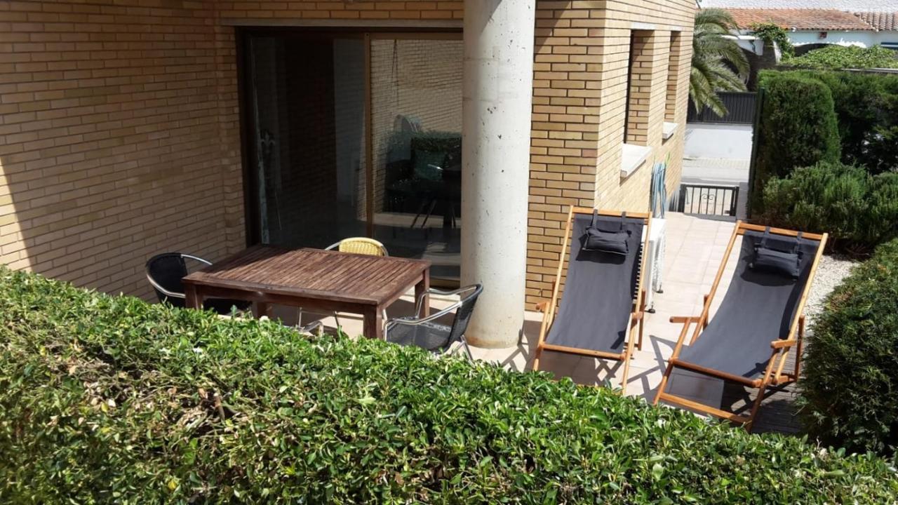 Davant Mar - Apartamento Con Terraza A Pie De Playa 罗萨斯 外观 照片